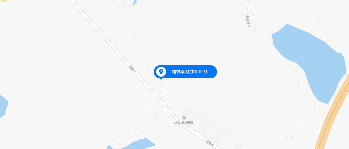 마산 사무소 지도