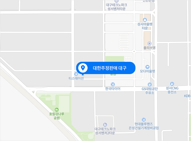 대구 사무소 지도