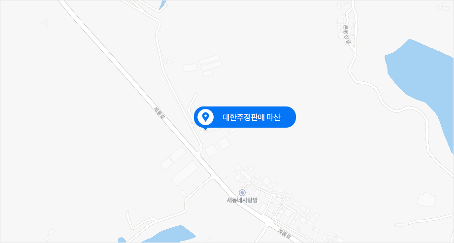 마산 사무소 지도